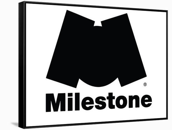 Milestone Records-null-Framed Stretched Canvas