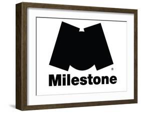 Milestone Records-null-Framed Art Print