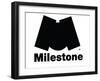 Milestone Records-null-Framed Art Print