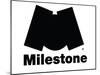 Milestone Records-null-Mounted Art Print