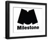 Milestone Records-null-Framed Art Print