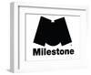 Milestone Records-null-Framed Art Print