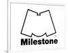 Milestone Records-null-Framed Art Print