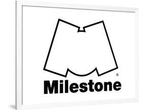 Milestone Records-null-Framed Art Print