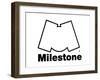 Milestone Records-null-Framed Art Print