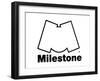 Milestone Records-null-Framed Art Print