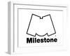 Milestone Records-null-Framed Art Print