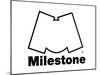 Milestone Records-null-Mounted Art Print