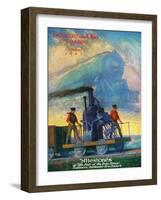 Milestones-Herbert Stitt-Framed Giclee Print