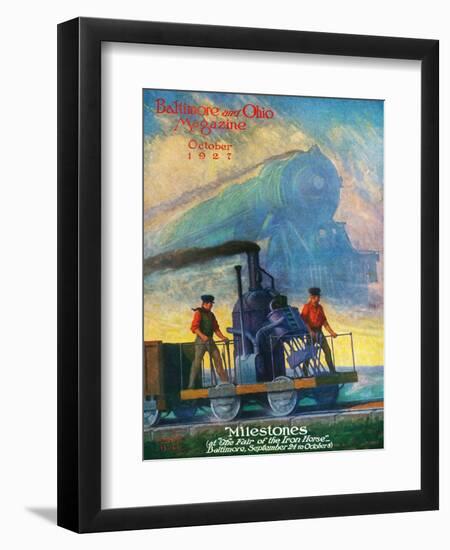 Milestones-Herbert Stitt-Framed Premium Giclee Print