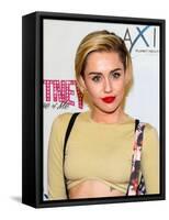 Miley Cyrus-null-Framed Stretched Canvas