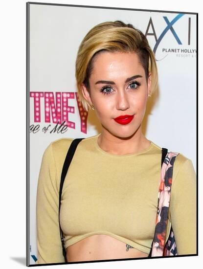 Miley Cyrus-null-Mounted Photo