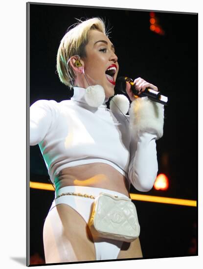 Miley Cyrus-null-Mounted Photo