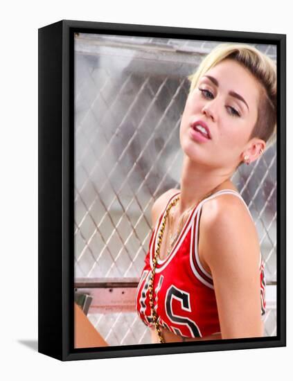 Miley Cyrus-null-Framed Stretched Canvas