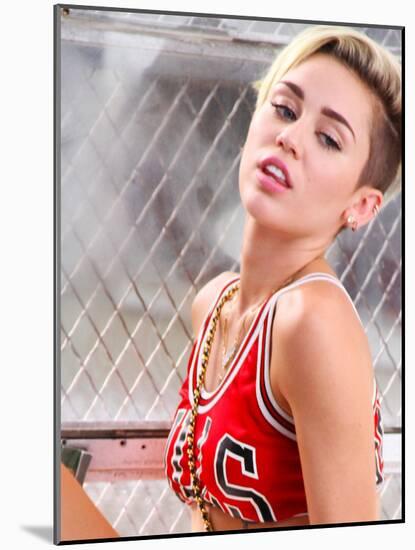 Miley Cyrus-null-Mounted Photo