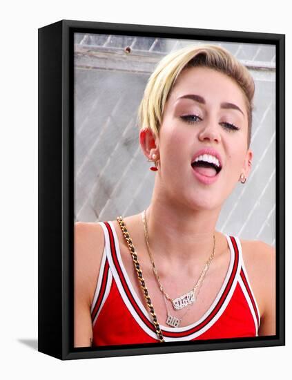 Miley Cyrus-null-Framed Stretched Canvas