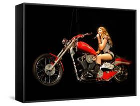 Miley Cyrus-null-Framed Stretched Canvas