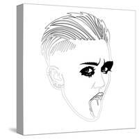 Miley Cyrus-Logan Huxley-Stretched Canvas