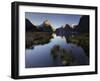 Milford Fictile, Fiordland National Park, Southland, South Island, New Zealand-Rainer Mirau-Framed Photographic Print