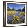 Milford Fictile, Fiordland National Park, Southland, South Island, New Zealand-Rainer Mirau-Framed Photographic Print