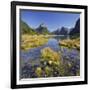 Milford Fictile, Fiordland National Park, Southland, South Island, New Zealand-Rainer Mirau-Framed Photographic Print