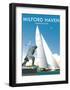 Milford Haven - Dave Thompson Contemporary Travel Print-Dave Thompson-Framed Art Print