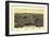 Milford, New Hampshire - Panoramic Map-Lantern Press-Framed Art Print