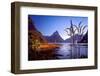 Milford Sound at Dawn-pawopa3336-Framed Photographic Print