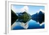 Milford Sound, Fiordland, New Zealand-Rawpixel com-Framed Photographic Print