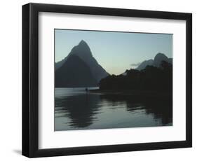 Milford Sound, Fjordland National Park, New Zealand-William Sutton-Framed Photographic Print