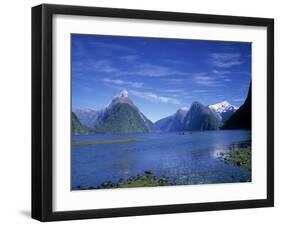 Milford Sound, Fjordland, South Island, New Zealand-Jon Arnold-Framed Photographic Print