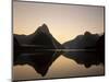 Milford Sound / Mitre Peak, Fjordland National Park, South Island, New Zealand-Steve Vidler-Mounted Photographic Print