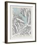 Milford Sound Topographical Print-null-Framed Art Print