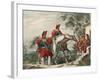 Militaria, Cavalry Troops at Time of Juan Manuel De Rosas by Carlos Morel, Lithograph, 1845-null-Framed Giclee Print