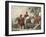 Militaria, Cavalry Troops at Time of Juan Manuel De Rosas by Carlos Morel, Lithograph, 1845-null-Framed Giclee Print