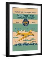 Military Air Transport Service-null-Framed Art Print