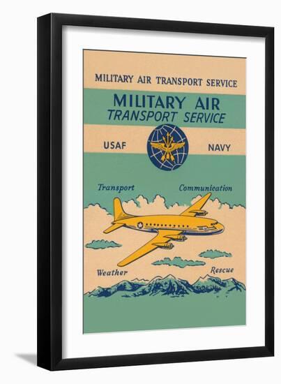 Military Air Transport Service-null-Framed Art Print