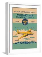 Military Air Transport Service-null-Framed Art Print