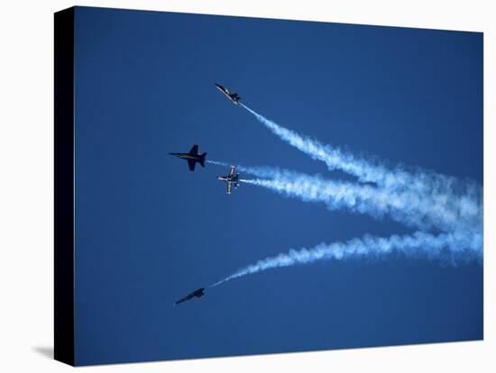 Military Aircraft in Airshow-Walter Bibikow-Stretched Canvas