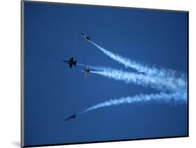 Military Aircraft in Airshow-Walter Bibikow-Mounted Photographic Print