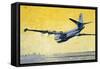Military Aircraft-John S. Smith-Framed Stretched Canvas