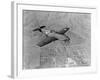 Military Airplane in Flight-null-Framed Photographic Print