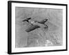 Military Airplane in Flight-null-Framed Photographic Print