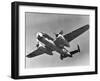 Military Airplane in Flight-null-Framed Photographic Print