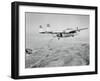 Military Airplanes in Flight-null-Framed Photographic Print