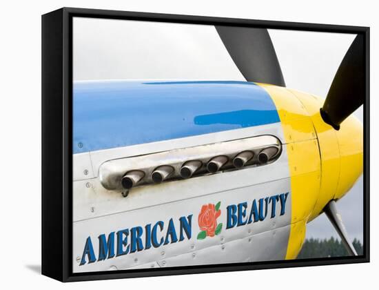 Military Airshow, Olympia, Washington, USA-William Sutton-Framed Stretched Canvas