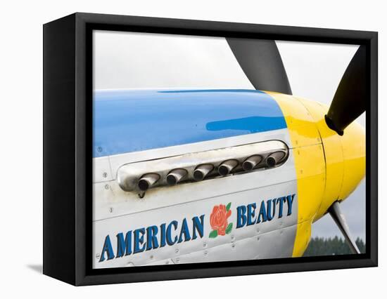 Military Airshow, Olympia, Washington, USA-William Sutton-Framed Stretched Canvas