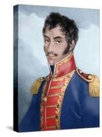 Military and Venezuelan Statesman Called 'The Liberator'-Prisma Archivo-Stretched Canvas