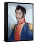 Military and Venezuelan Statesman Called 'The Liberator'-Prisma Archivo-Framed Stretched Canvas