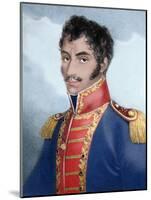 Military and Venezuelan Statesman Called 'The Liberator'-Prisma Archivo-Mounted Photographic Print